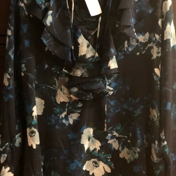 Blue printed top - Picture 2 of 3